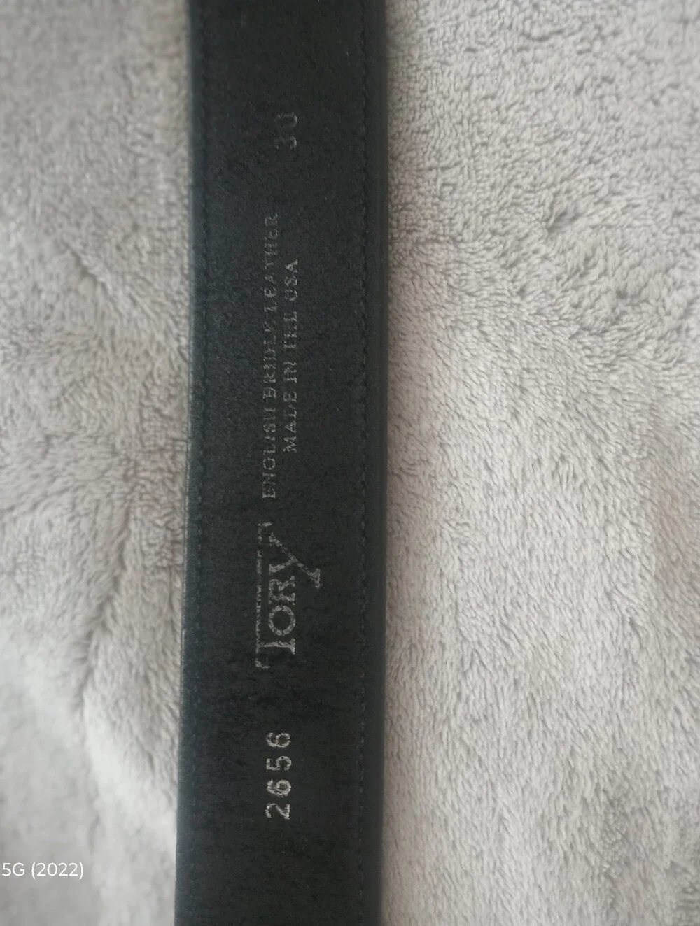 Stacy Bradley Mosaic Buckle On Tory English Bridle Black Leather Belt Size 30